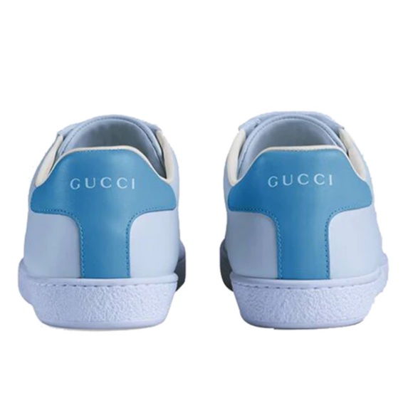 GUCCI Interlocking G Logo Leather Sneakers - Picture 15 of 16